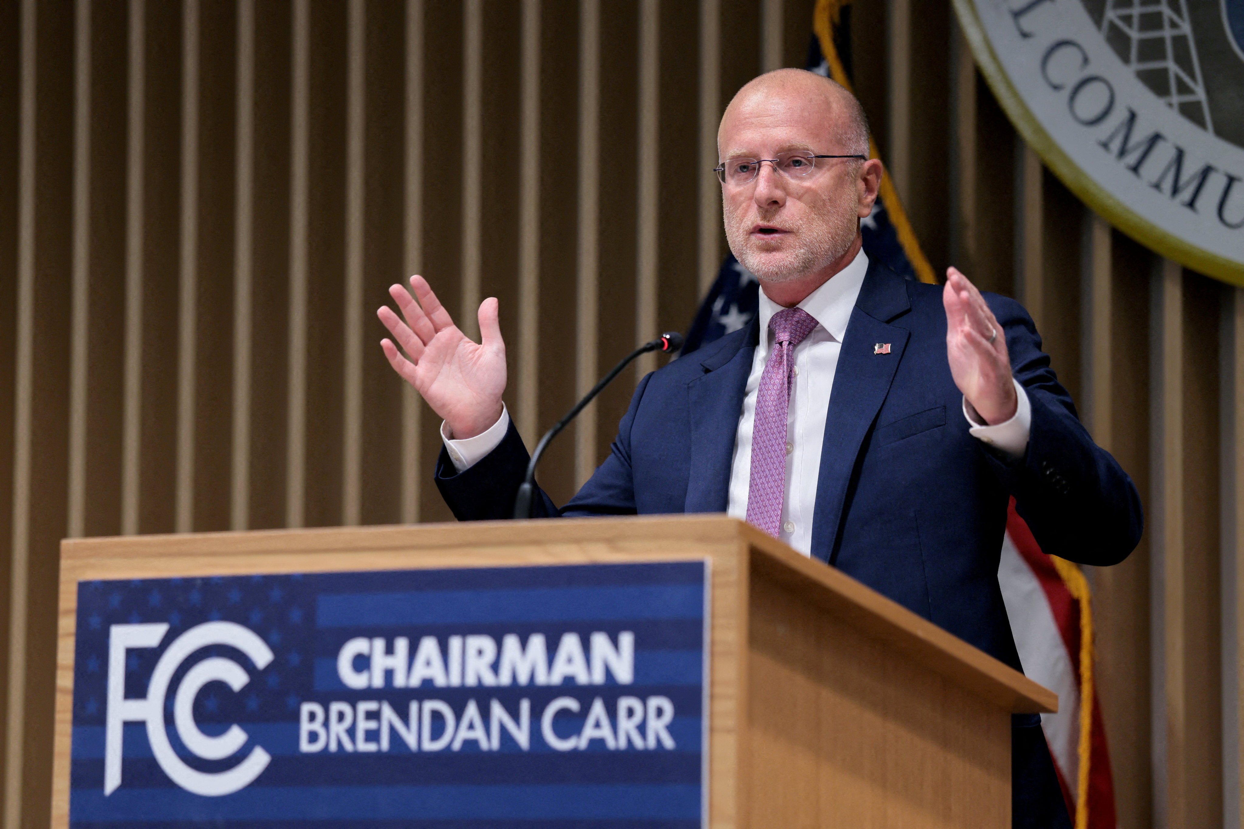 Federal Communications Commission Chairman Brendan Carr has spearheaded the agency’s crackdown on Chinese technology companies. Photo: Reuters