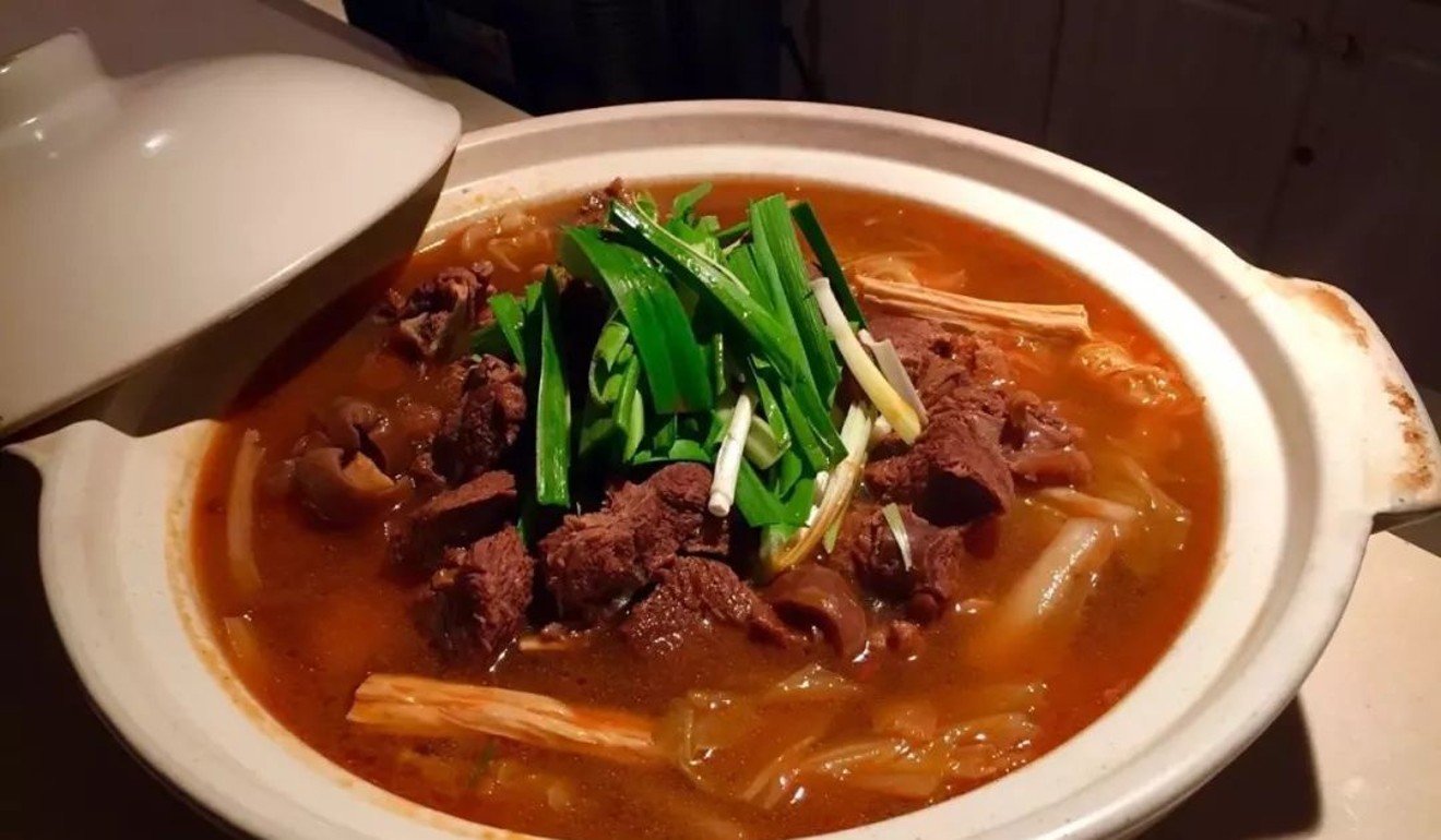 Taiwanese lamb stew at Kai Zhi San Ye Private Kitchen