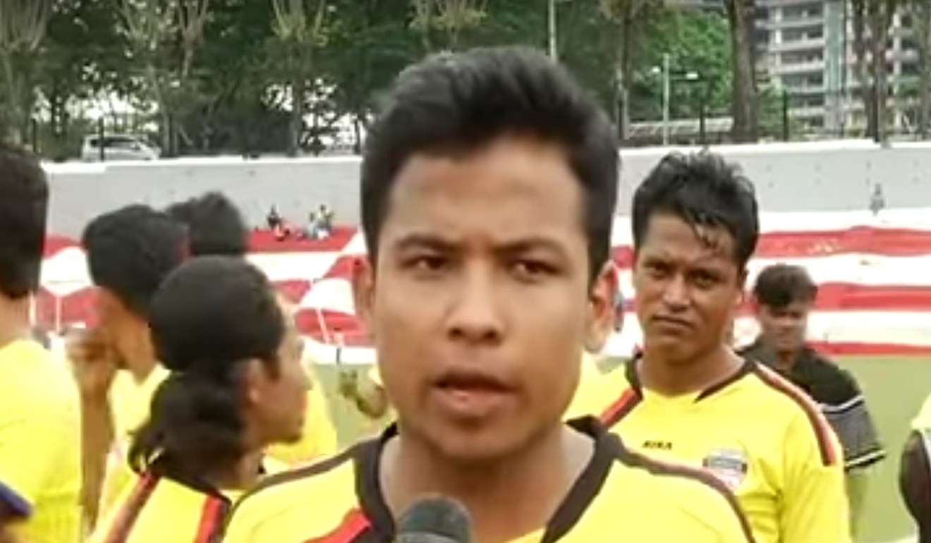 Arakan Times Rohingya Football Club official Mohammed Faruk. Photo: Handout