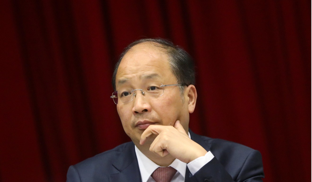 Yi Huiman, chairman of China Securities Regulatory Commission, is taking steps to prevent a meltdown like the one seen in 2015. Photo: Reuters