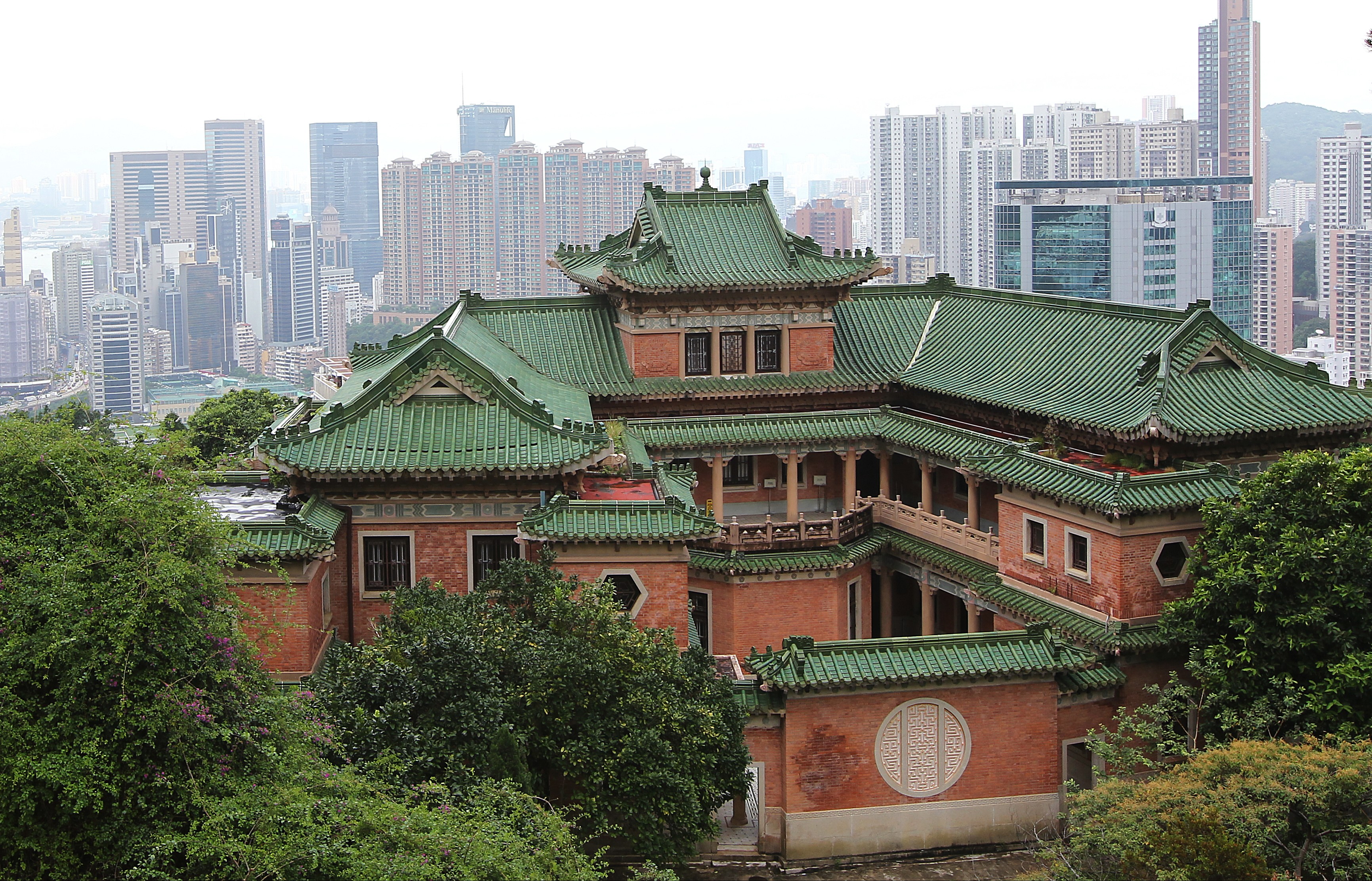 King Yin Lei mansion, a declared monument, sits on Stubbs Road in Mid-Levels. Photo: Roy Issa