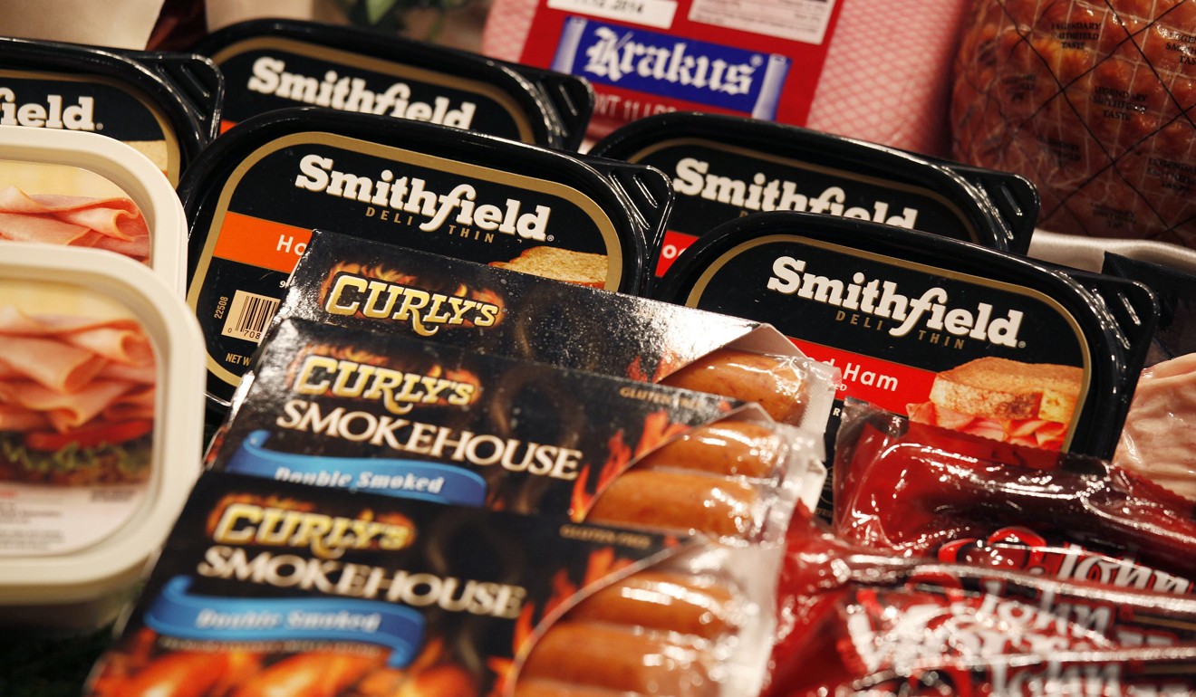 Some Smithfield Foods products in 2014. Photo: Reuters