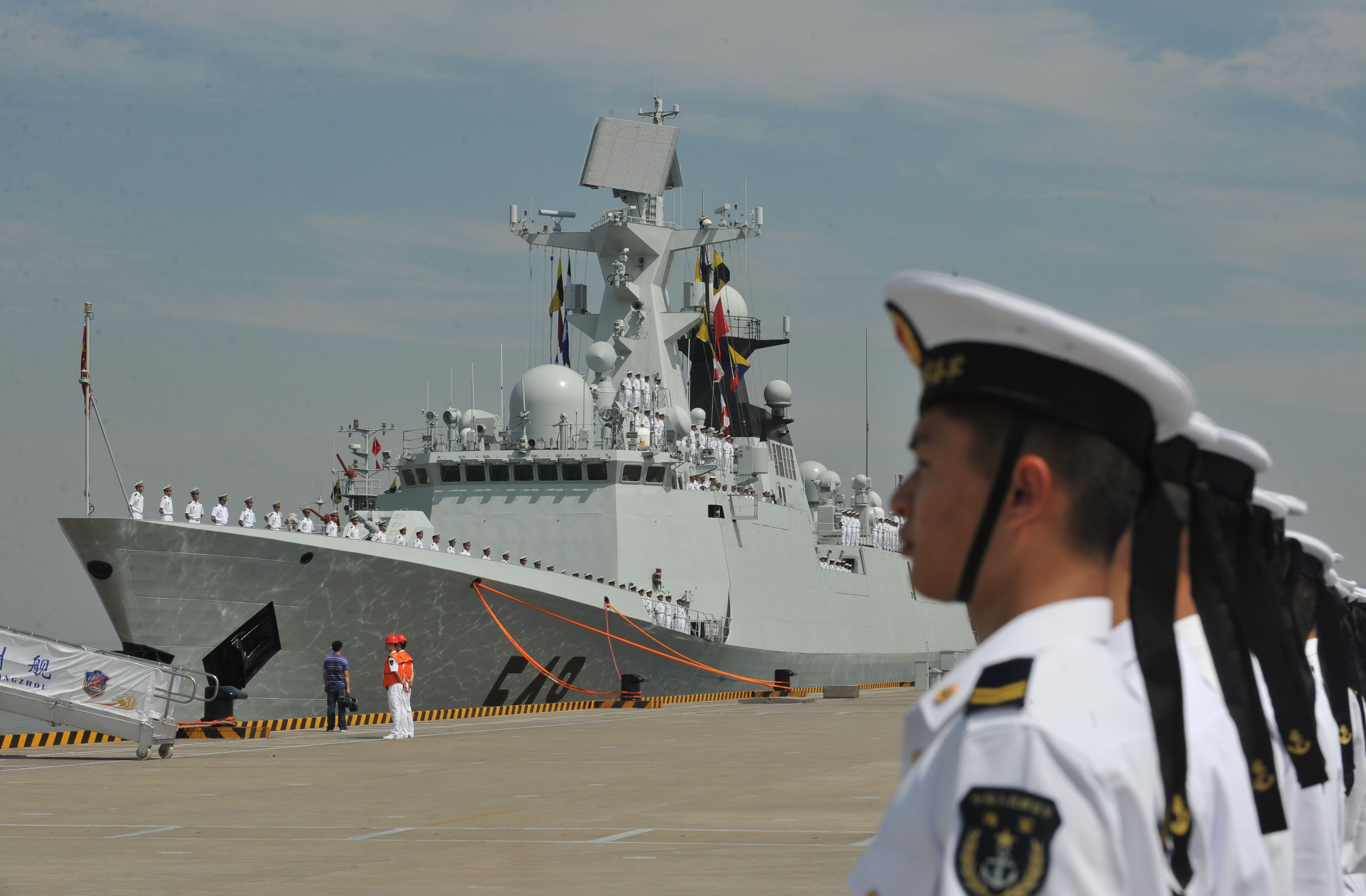 A Chinese PLA Navy fleet once comprised of multiple ship classes has been replaced by a leaner, meaner force. Photo: Xinhua