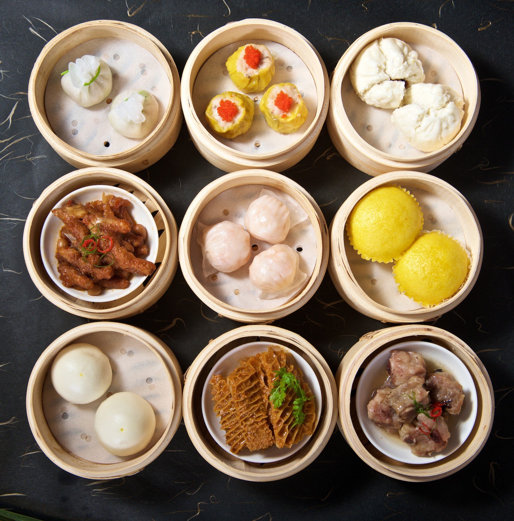Many dim sum dishes are calorie dense, and high in fat and sodium, which could be contributors to increased risk of heart disease.