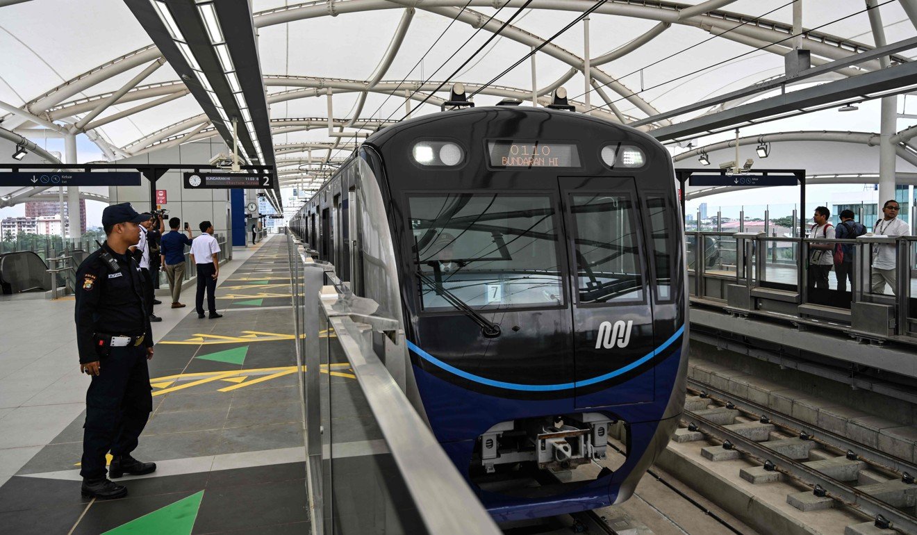 The new MRT line is 16km long. Photo: AFP