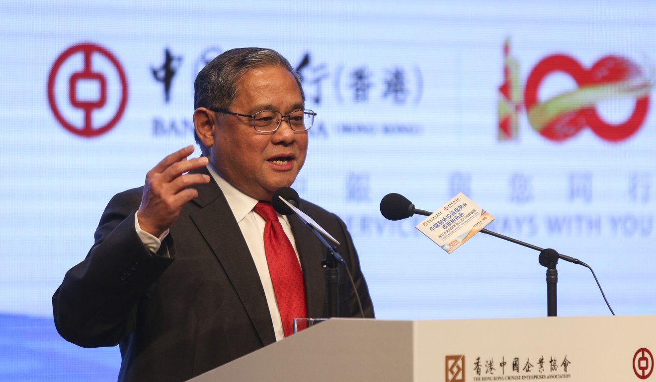 Philippine Finance Secretary Carlos Dominguez. Photo: Xiaomei Chen