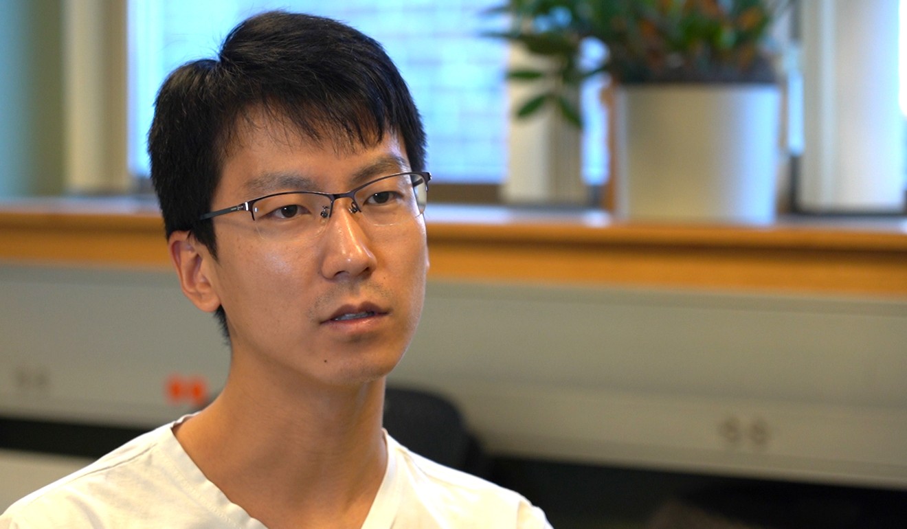 Zhang Baoquan, a PhD student at the University of Minnesota, says the ban against Huawei is challenging some Chinese students’ perception of the US as ‘an open and inclusive society’. Photo: Xinyan Yu/SCMP