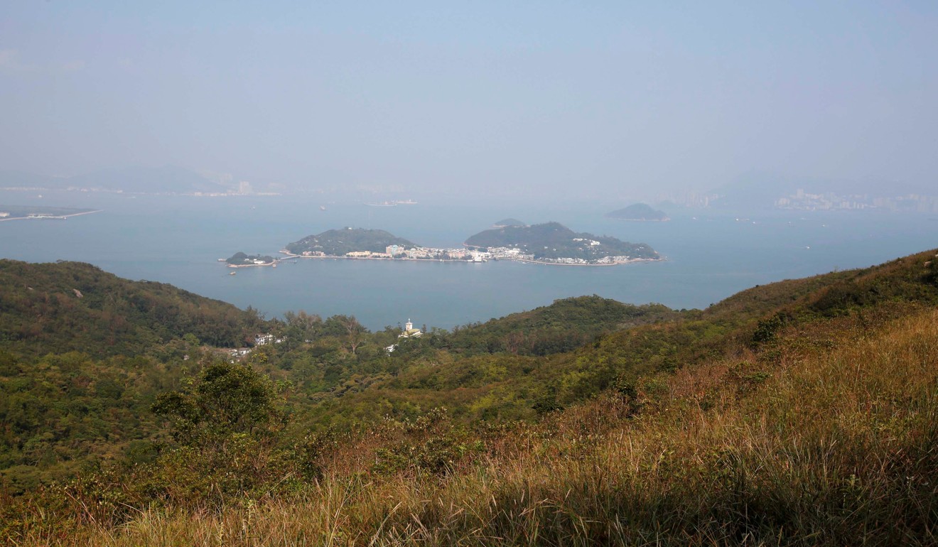 Some 1,000 hectares of land will be reclaimed in the waters off Lantau Island. Photo: Reuters