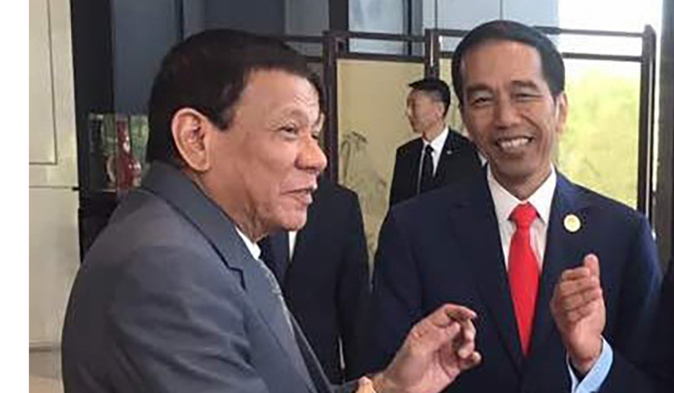 Rodrigo Duterte and Joko Widodo. Photo: Handout
