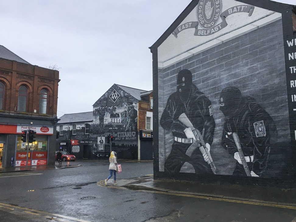 Murals in Belfast. Photo: Peter Simpson