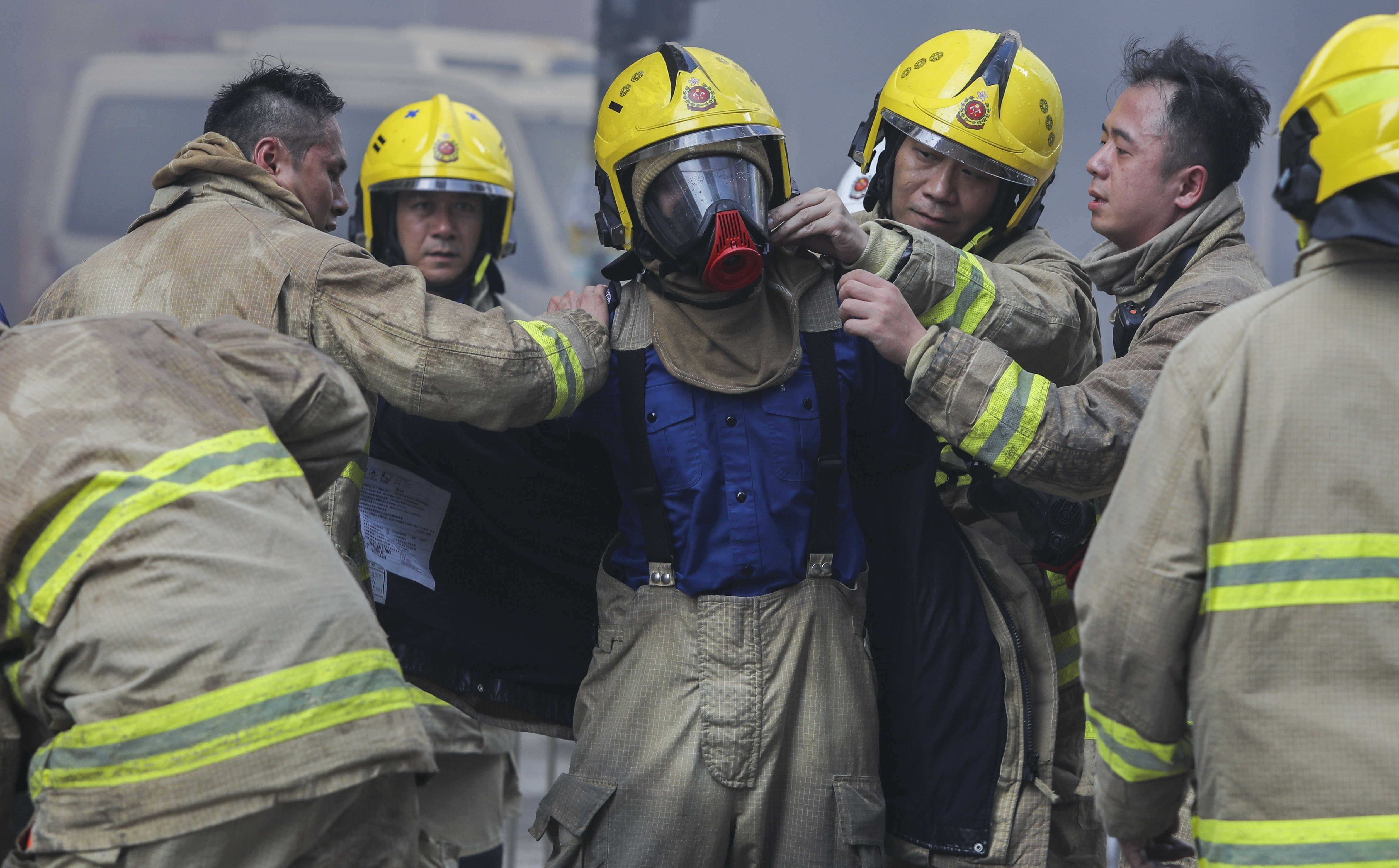 Why are Hong Kong's firefighters so celebrated? From hellish infernos to  rescue missions