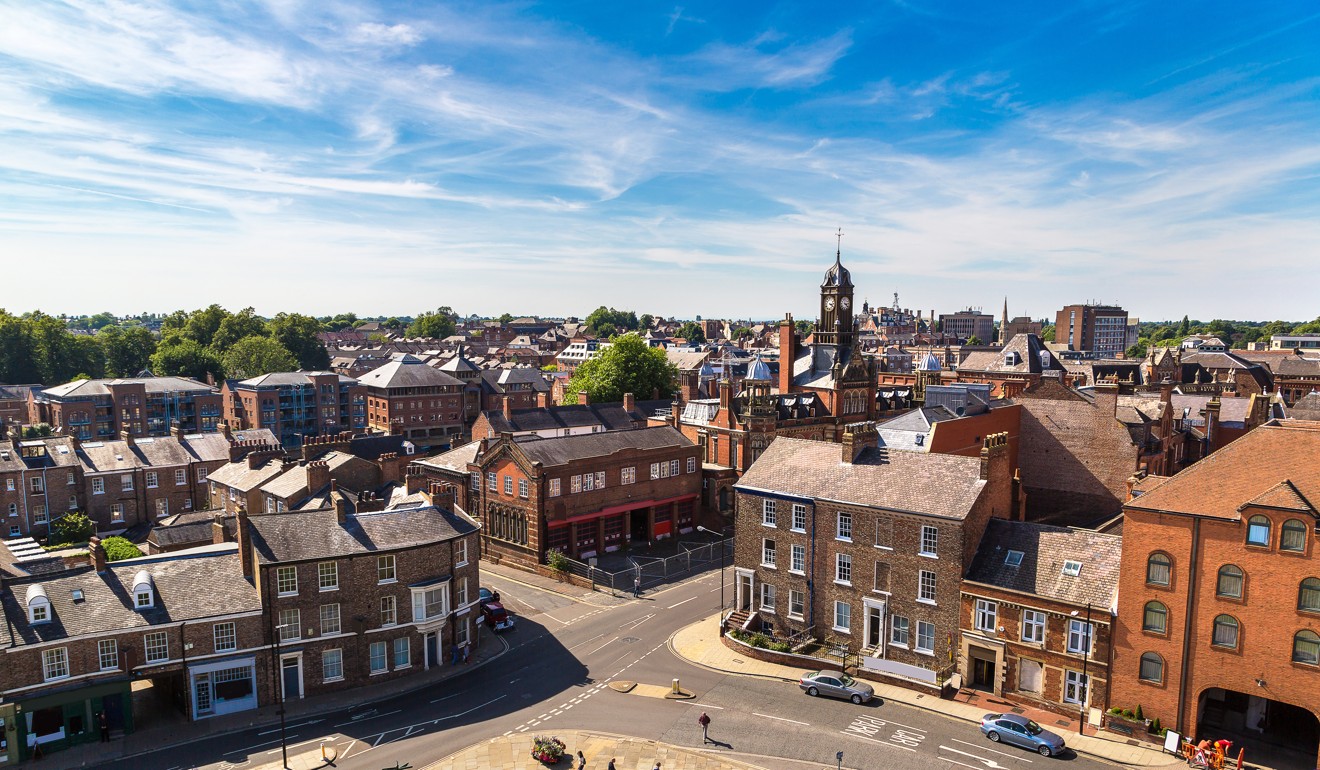 Panoramic aerial view of York in North Yorkshire. Photo: Shutterstock