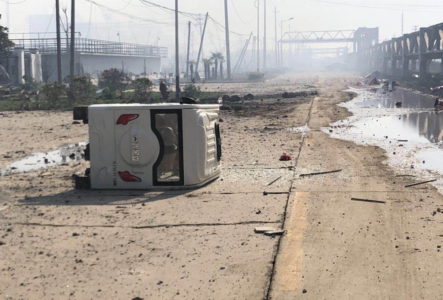 Residents and environmental groups had concerns over safety and pollution at the factory in Yancheng, Jiangsu before the explosion. Photo: Sidney Leng