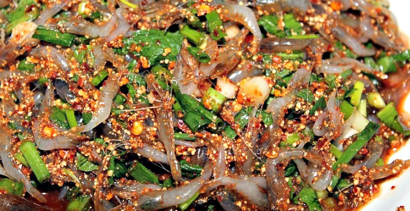 Red ant eggs is a popular dish throughout Bangkok. Photos: David J Constable