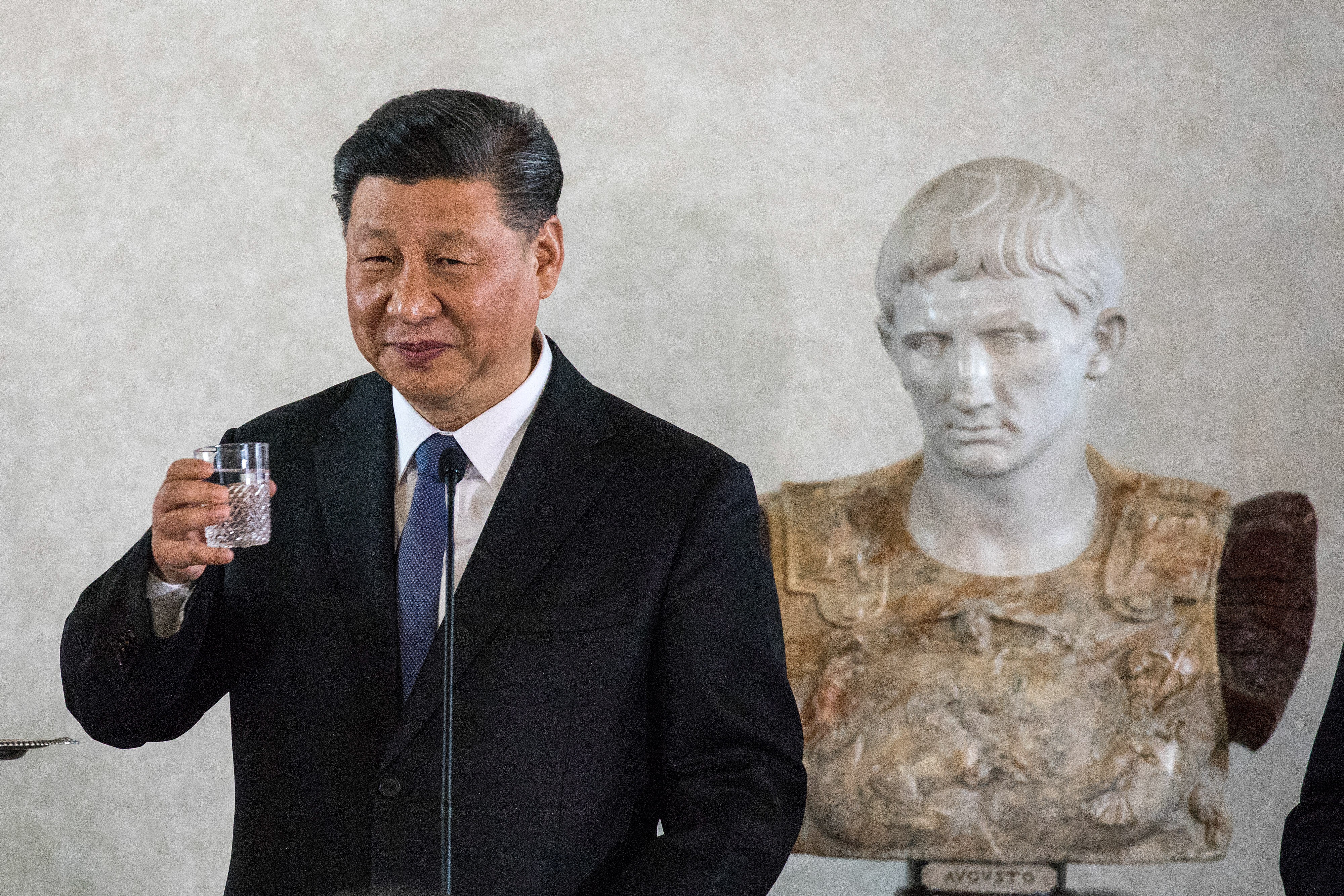 Chinese President Xi Jinping attends a business forum at the Quirinale Palace in Rome, Italy, on March 22. If Europe is disconnected from the opportunities generated by Chinese innovation, the continent could really become a museum. Photo: Bloomberg