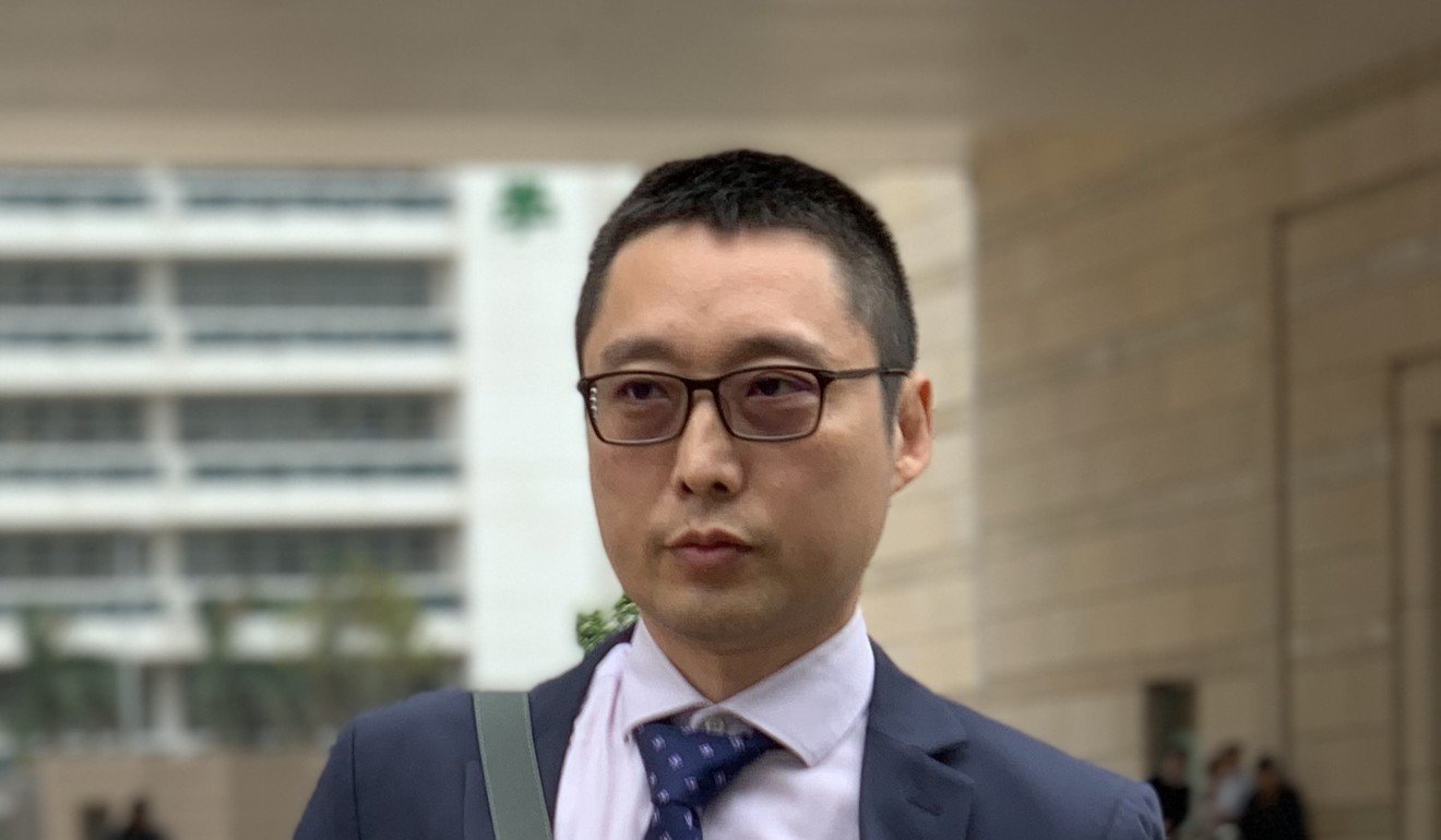 Michael Pang, the Buildings Department’s chief surveyor at the time of the Poon case, appears at West Kowloon Court on Tuesday. Photo: Jasmine Siu