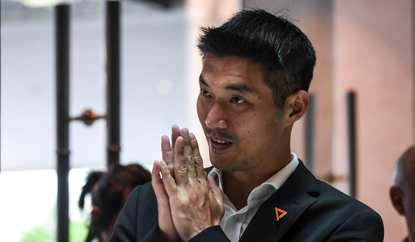 Future Forward leader Thanathorn Jungrungreangkit. Photo: AFP