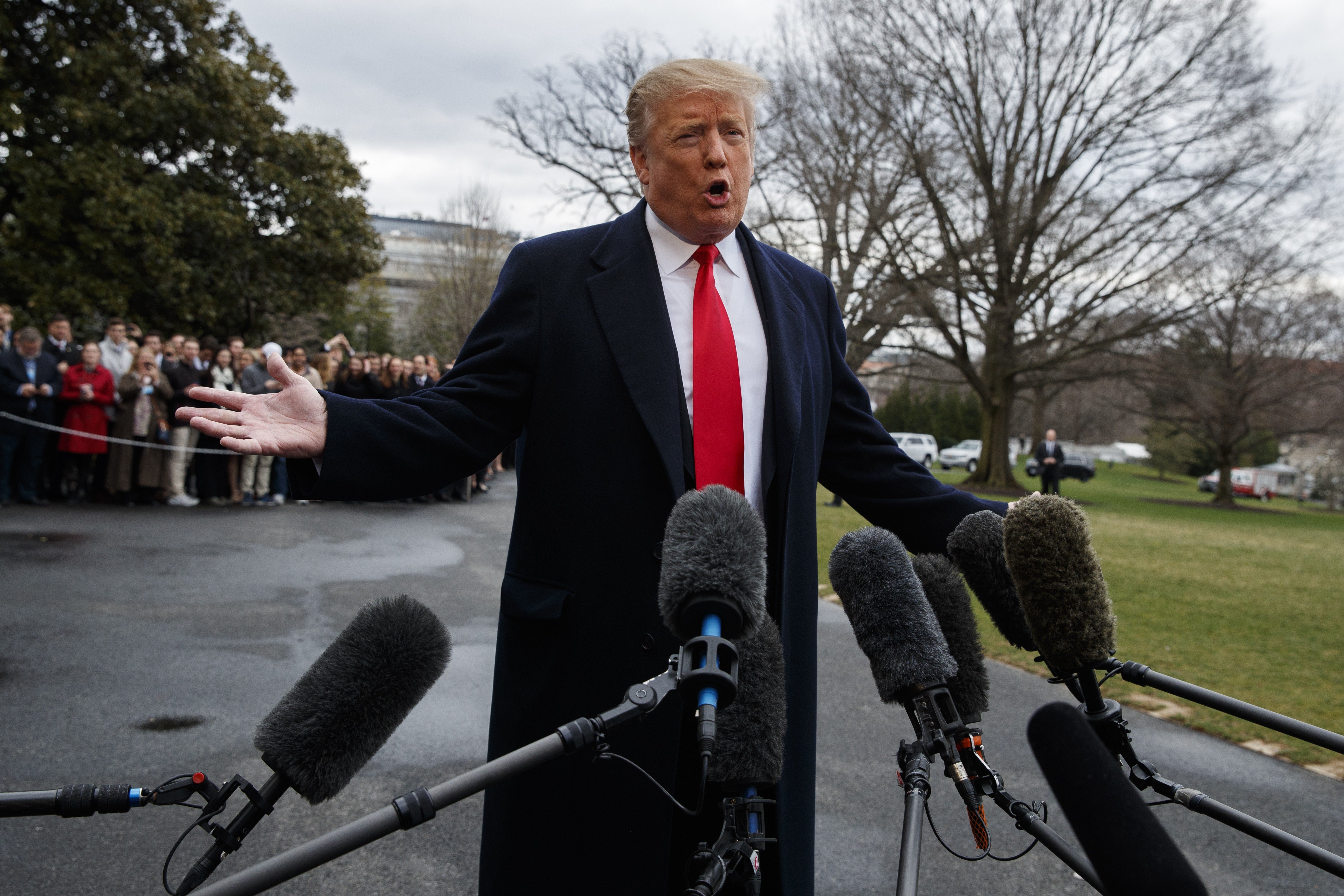 President Donald Trump has claimed victory since the conclusion of the Mueller report resulted in no indictments for collusion with Russia during the 2016 election. Photo: AP