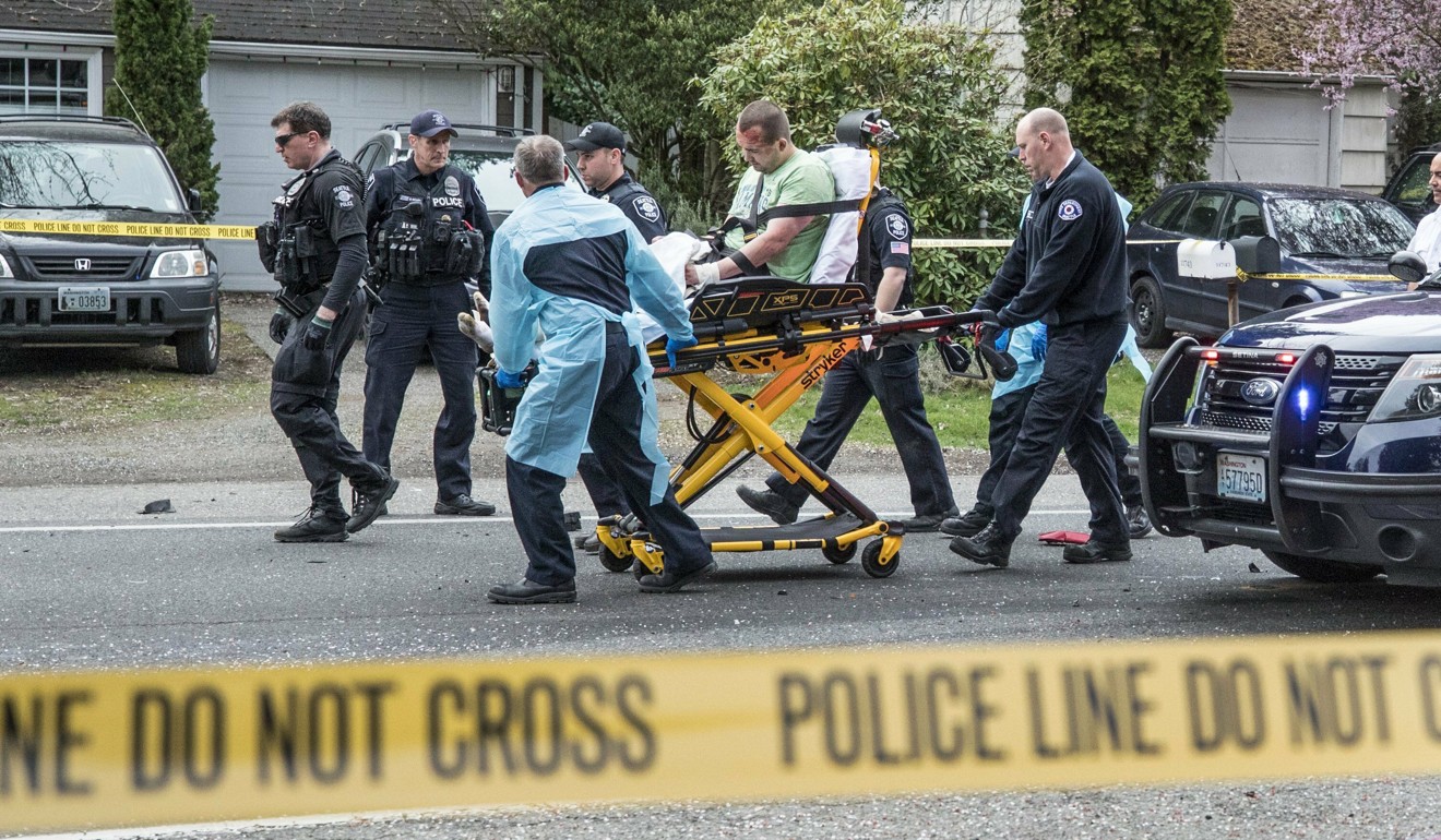 Two people dead in North Seattle after gunman opens fire on bus and ...