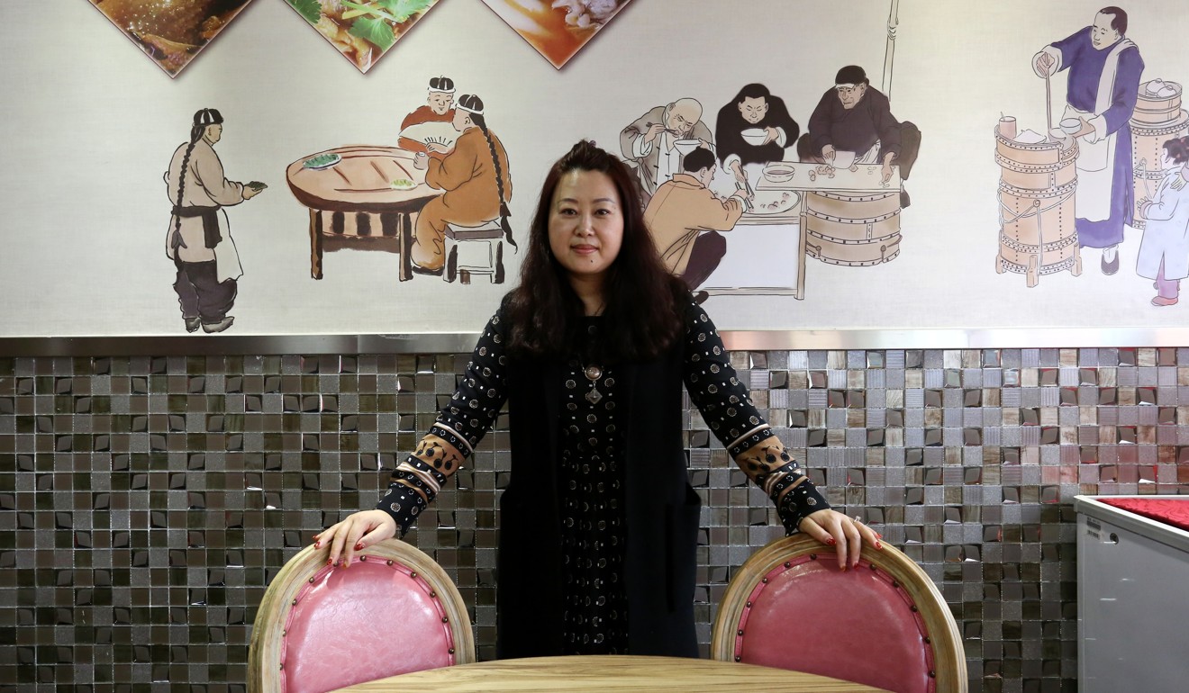 Restaurant owner Gao Baoqing at Ji Xiang Shanxi Private Kitchen in Tuen Mun. Photo: Jonathan Wong
