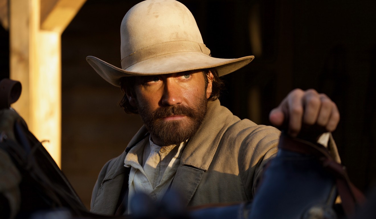 Jake Gyllenhaal in a still from The Sisters Brothers.