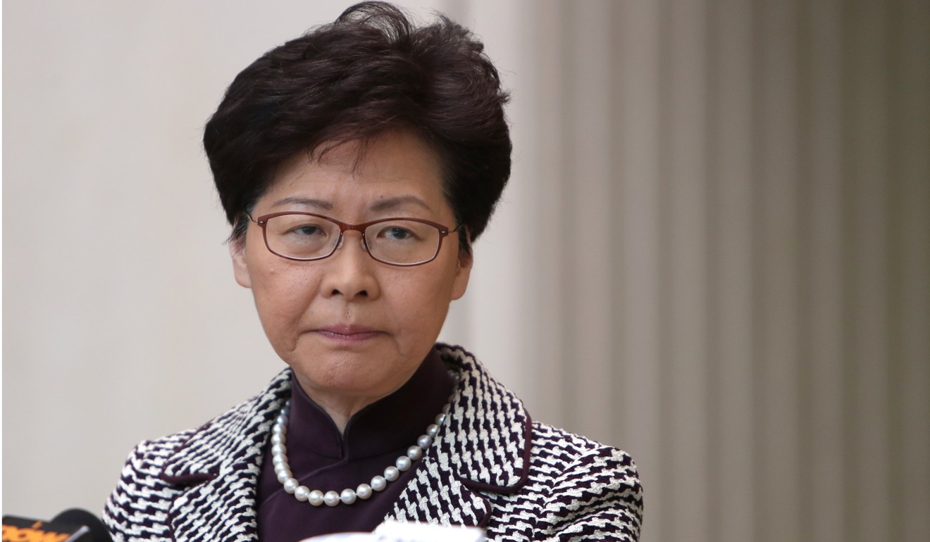 Hong Kong leader Carrie Lam has come under immense pressure locally and internationally over the proposal. Photo: Winson Wong