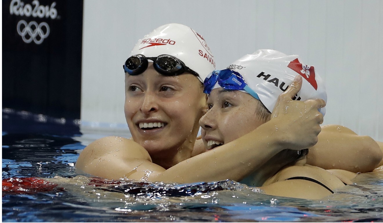 Siobhan Haughey won her heat of the 200m freestyle at the 2016 Summer Olympics. Photo: AP
