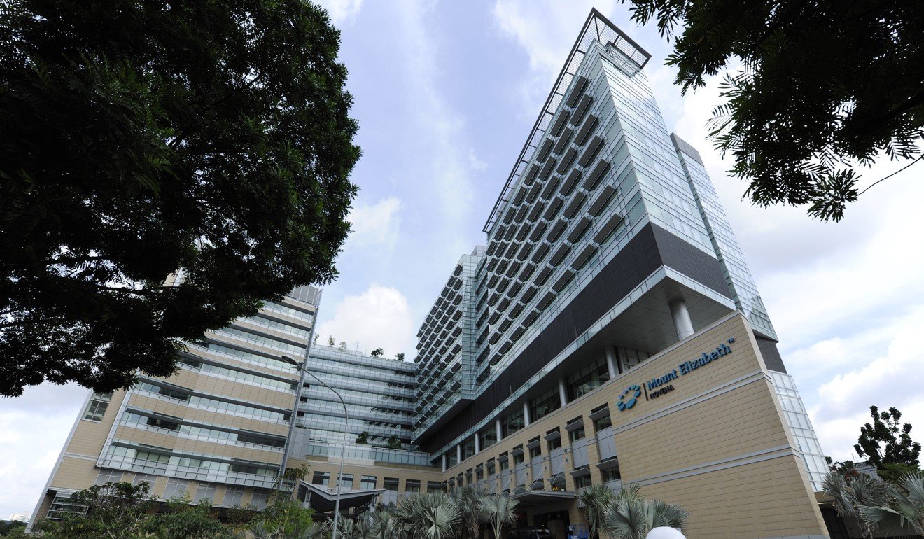 IHH Healthcare's Mount Elizabeth Novena Hospital in Singapore. Photo: Bloomberg