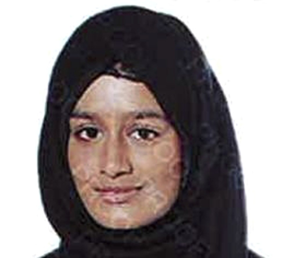 Shamima Begum, who ran away from her London home in 2015 to join Islamic State and marry a militant. File photo: AP