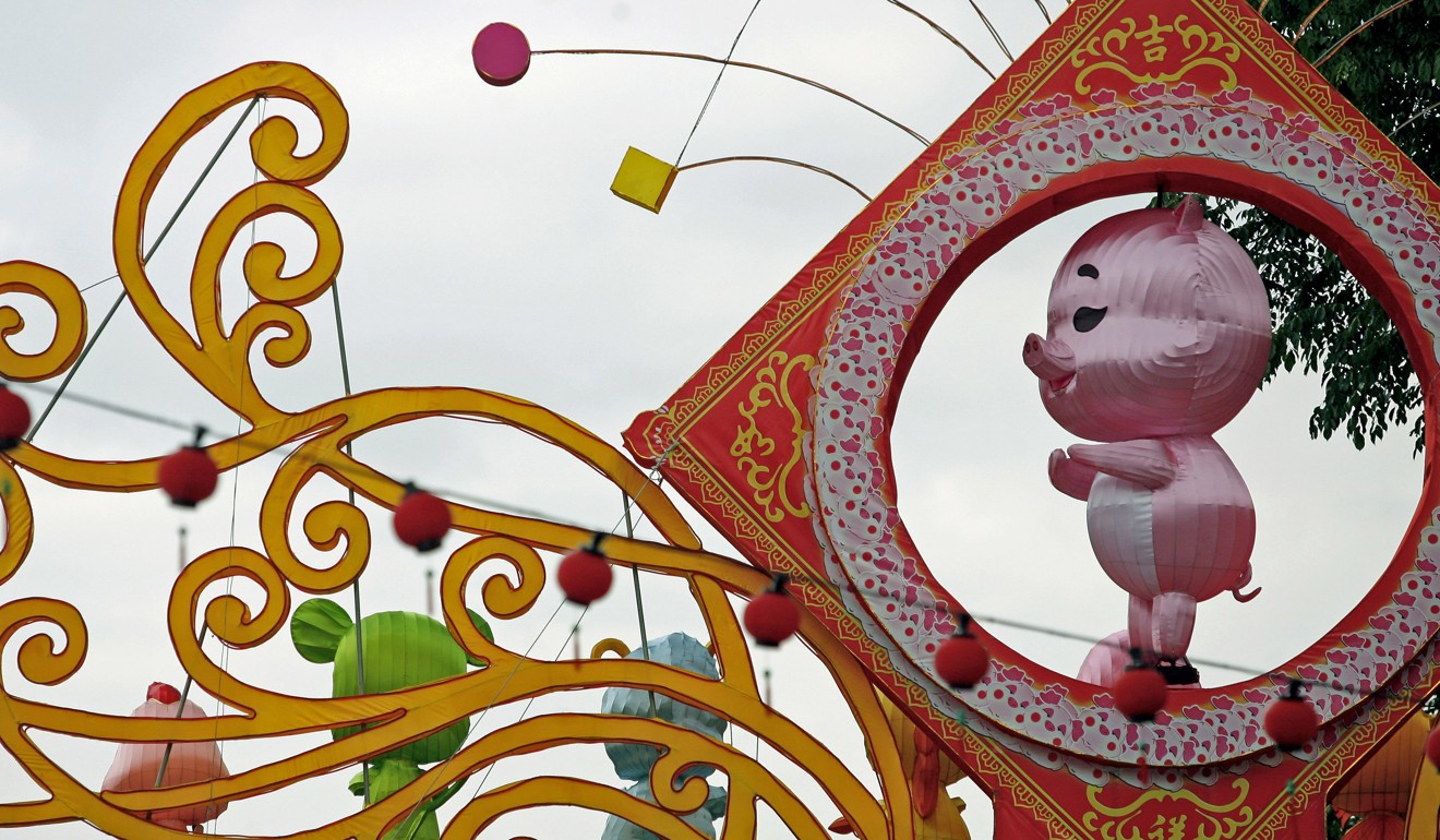 A Chinese New Year lantern in Kuala Lumpur. Ethnic Chinese make up a significant portion of the Malaysian population. Photo: AFP