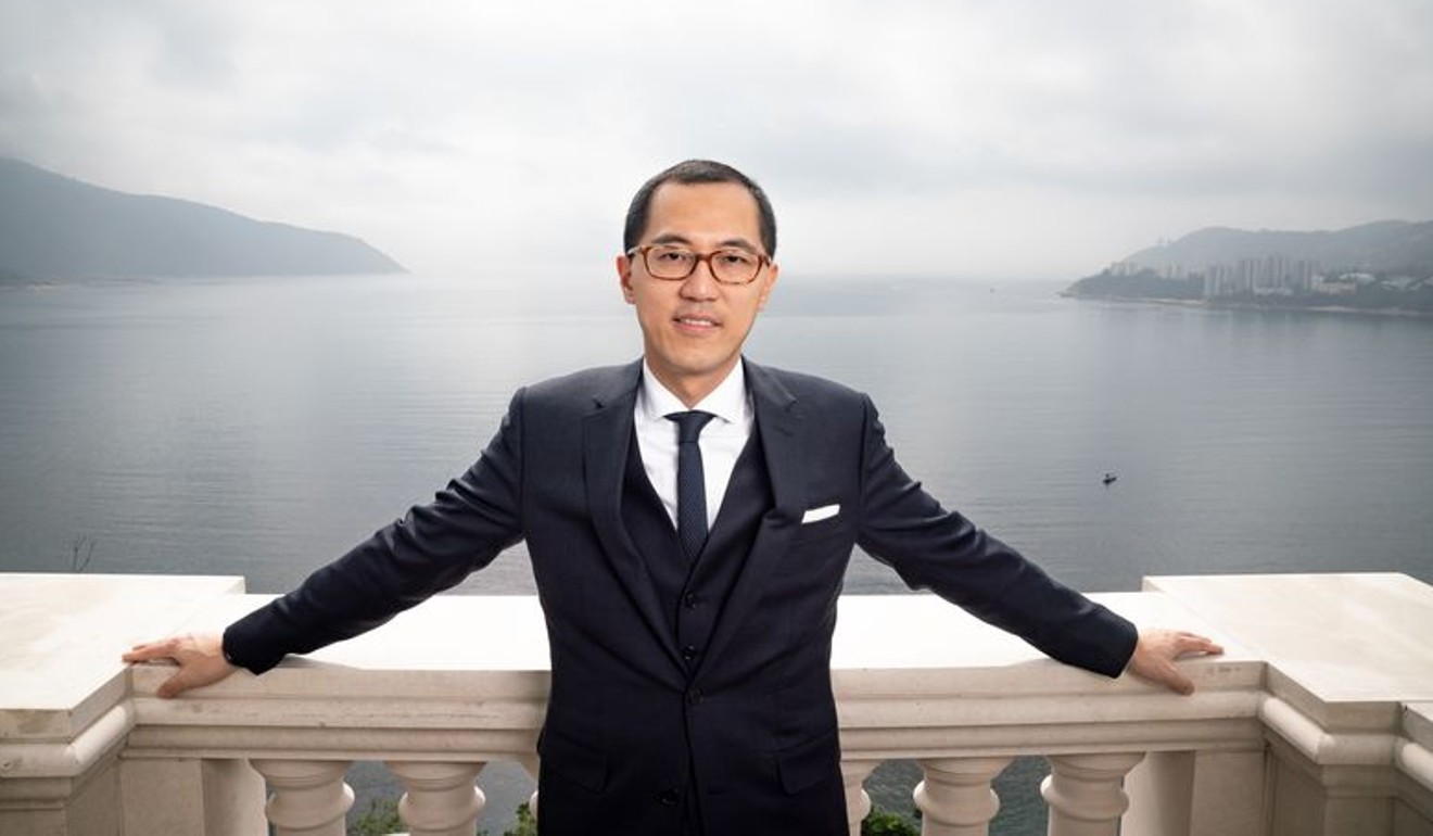 Loewe Lee, managing director of Hong Kong-listed National Electronics Holdings, whose property arm teamed up with BPEA Real Estate to build the luxury Tai Tam development. Photo: Bloomberg