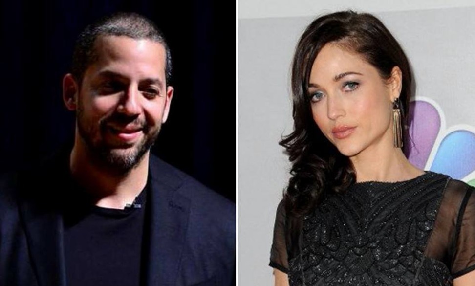US magician David Blaine and ex-model Natasha Prince, who accused him of raping her in London in 2004. Photos: Supplied