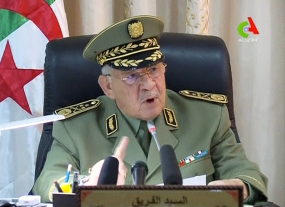 Algeria's army chief of staff Lieutenant General Ahmed Gaid Salah had urged President Abdelaziz Bouteflika to declare himself unfit for office. Photo: Reuters
