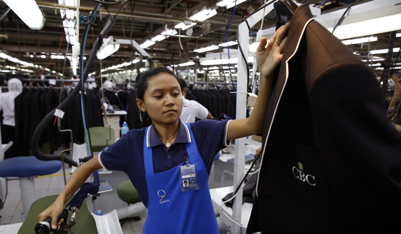 Textile exports contributed US$13.8 billion last year, or about 2 per cent of Indonesia’s GDP. Photo: Reuters