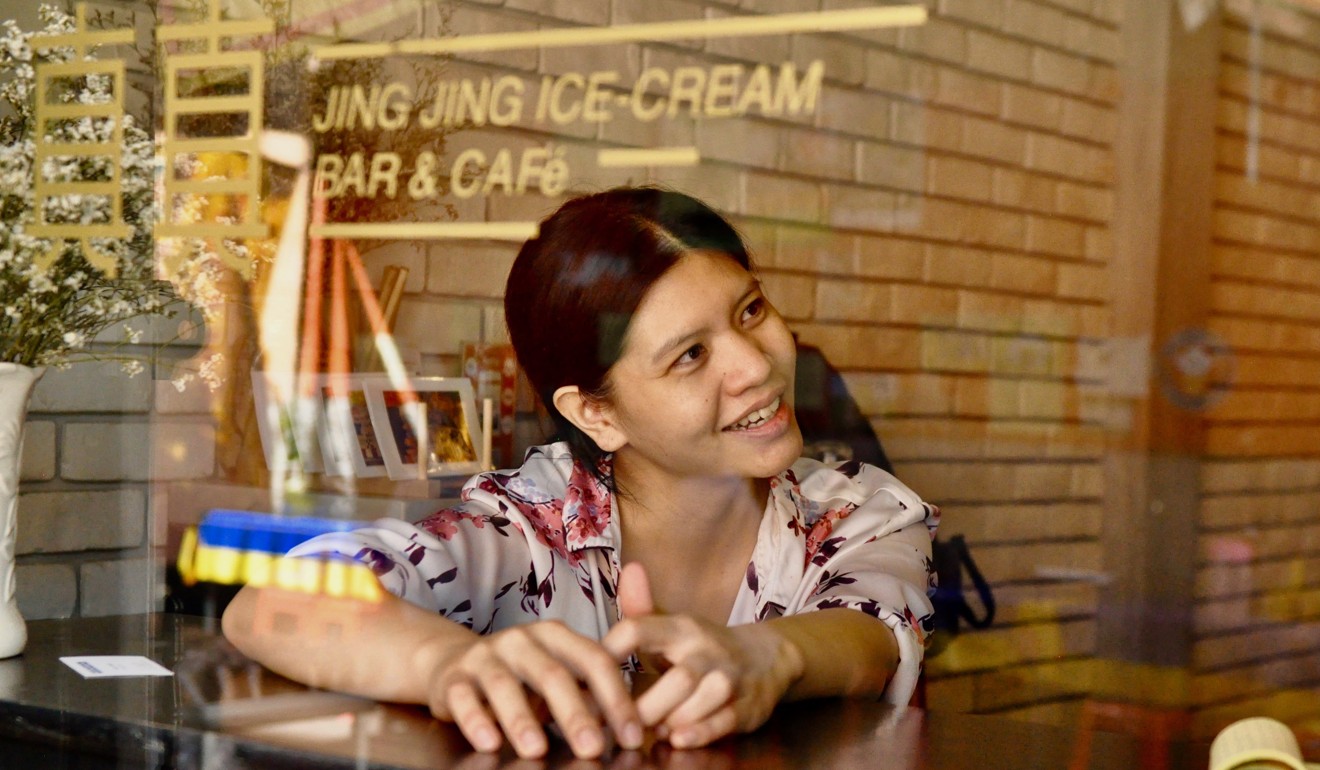 Chutinat Thasananuphan, owner of Jing Jing Ice Cream Bar & Cafe. Photo: Mick Elmore