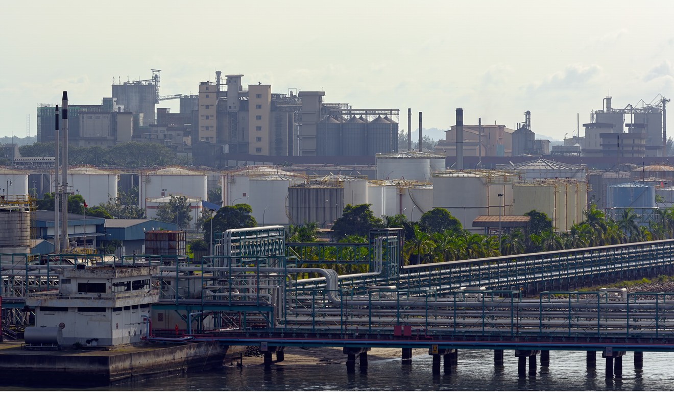 The industrial port in Pasir Gudang. Photo: Shutterstock