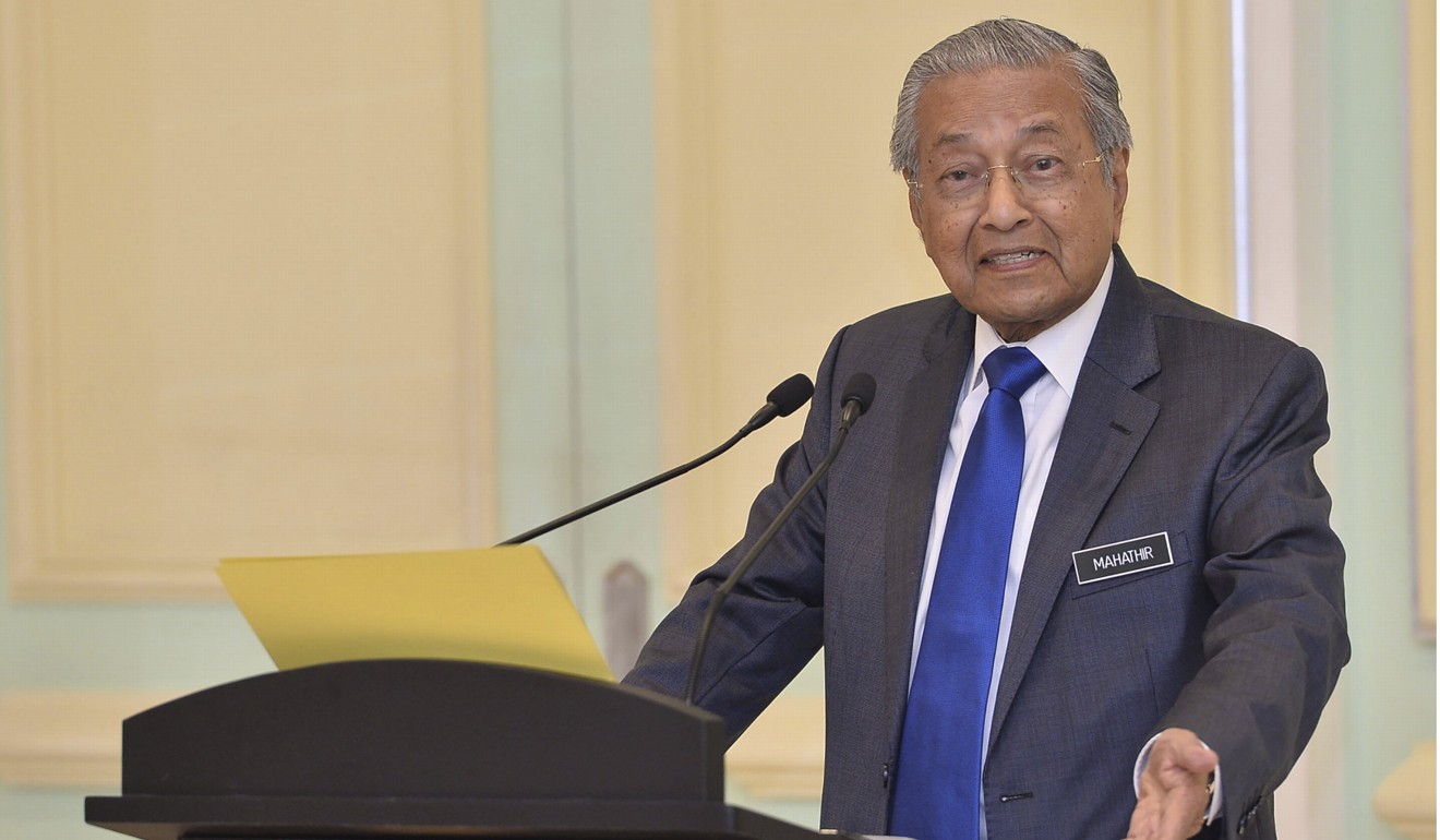 Malaysian Prime Minister Mahathir Mohamad on April 5, 2019. Photo: AP