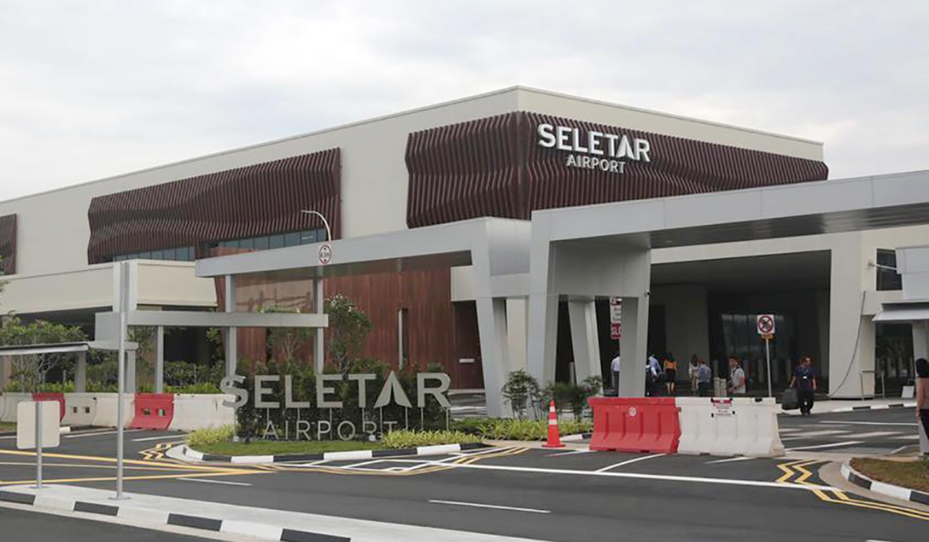 Seletar Airport’s passenger terminal in July 2018. Photo: Handout