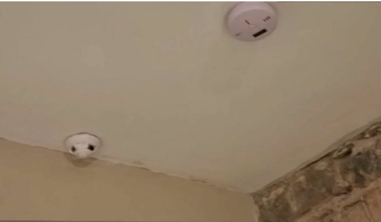 Shocking family on holiday finds hidden camera in smoke alarm at