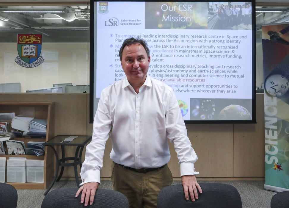 Professor Quentin Parker, director of the University of Hong Kong’s Laboratory for Space Research. Photo: Jonathan Wong