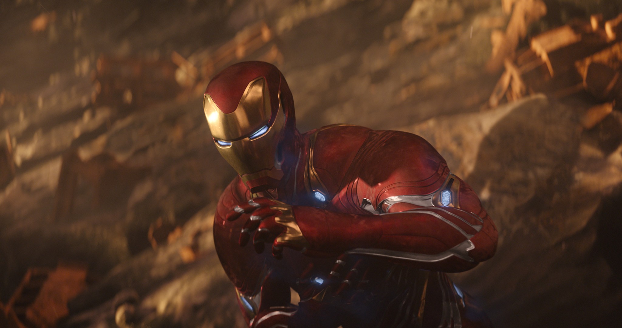Iron Man’s Robert Downey Jnr in the 2018 film ‘Avengers: Infinity war’. Photo: Marvel Studios/ Disney