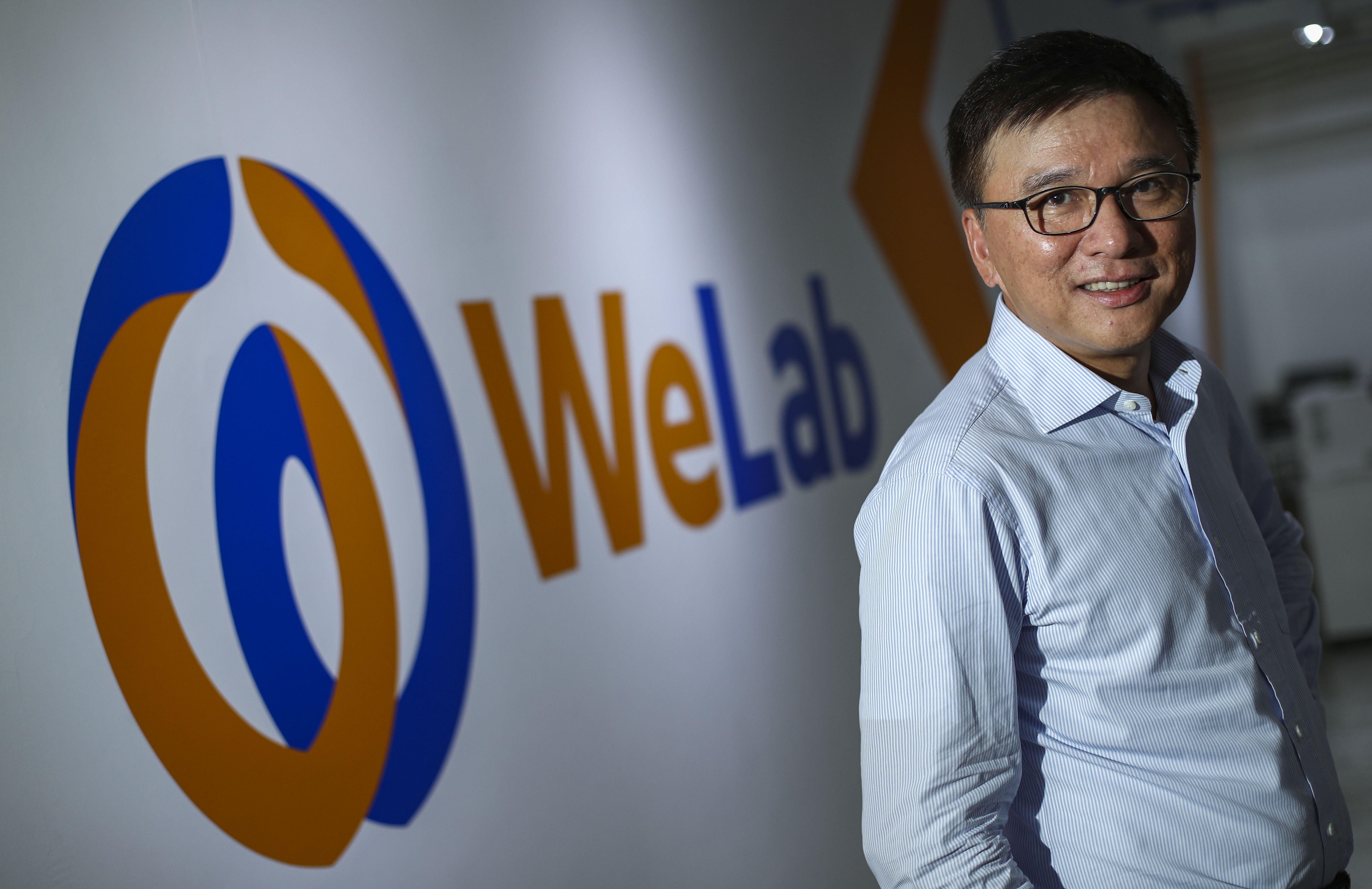 Chan Ka-keung, senior adviser of WeLab and former Secretary for Financial Services and the Treasury, will become the new chairman of WeLab Digital virtual bank. Photo: Nora Tam