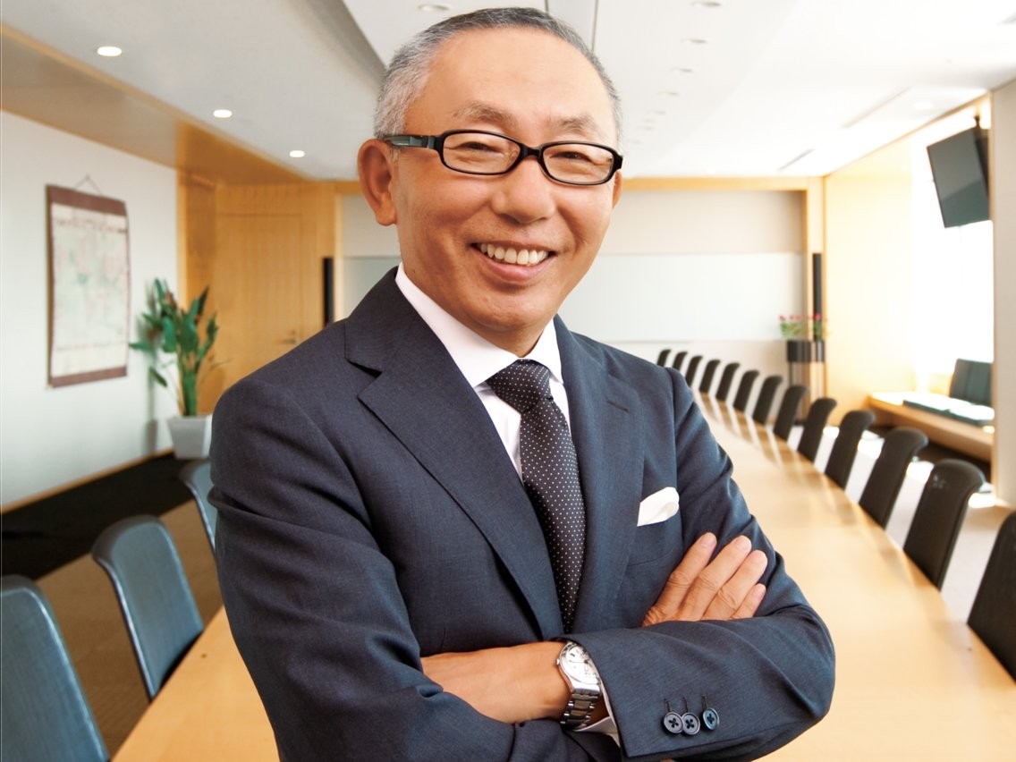 Tadashi Yanai, the Japanese billionaire and golf enthusiast, who is president and chairman of Fast Retailing, the parent company of Uniqlo. Photo: Fast Retailing
