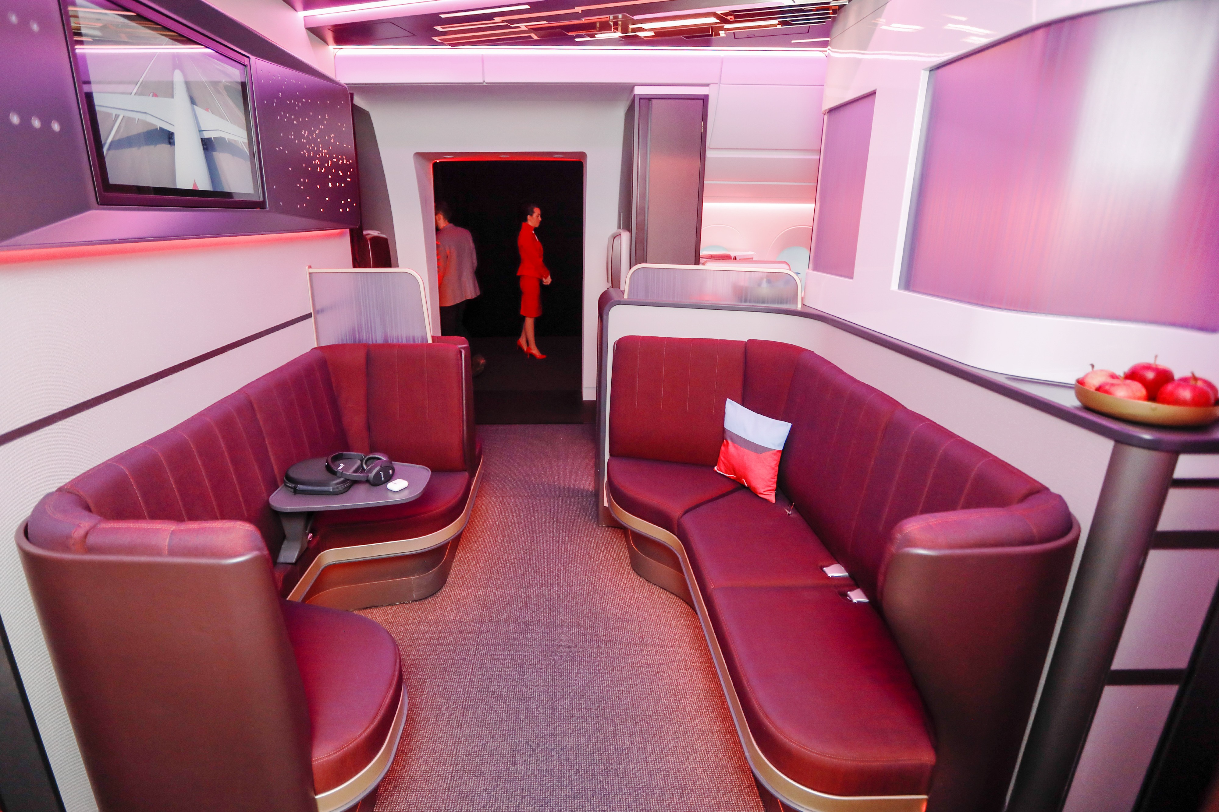 Inside Virgin Atlantic S New Luxurious Upper Class Section