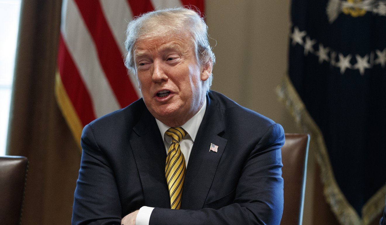 US President Donald Trump on Thursday said he was ‘not concerned at all’ when asked about the possibility of Chinese espionage attempts at Mar-a-Lago. Photo: AP
