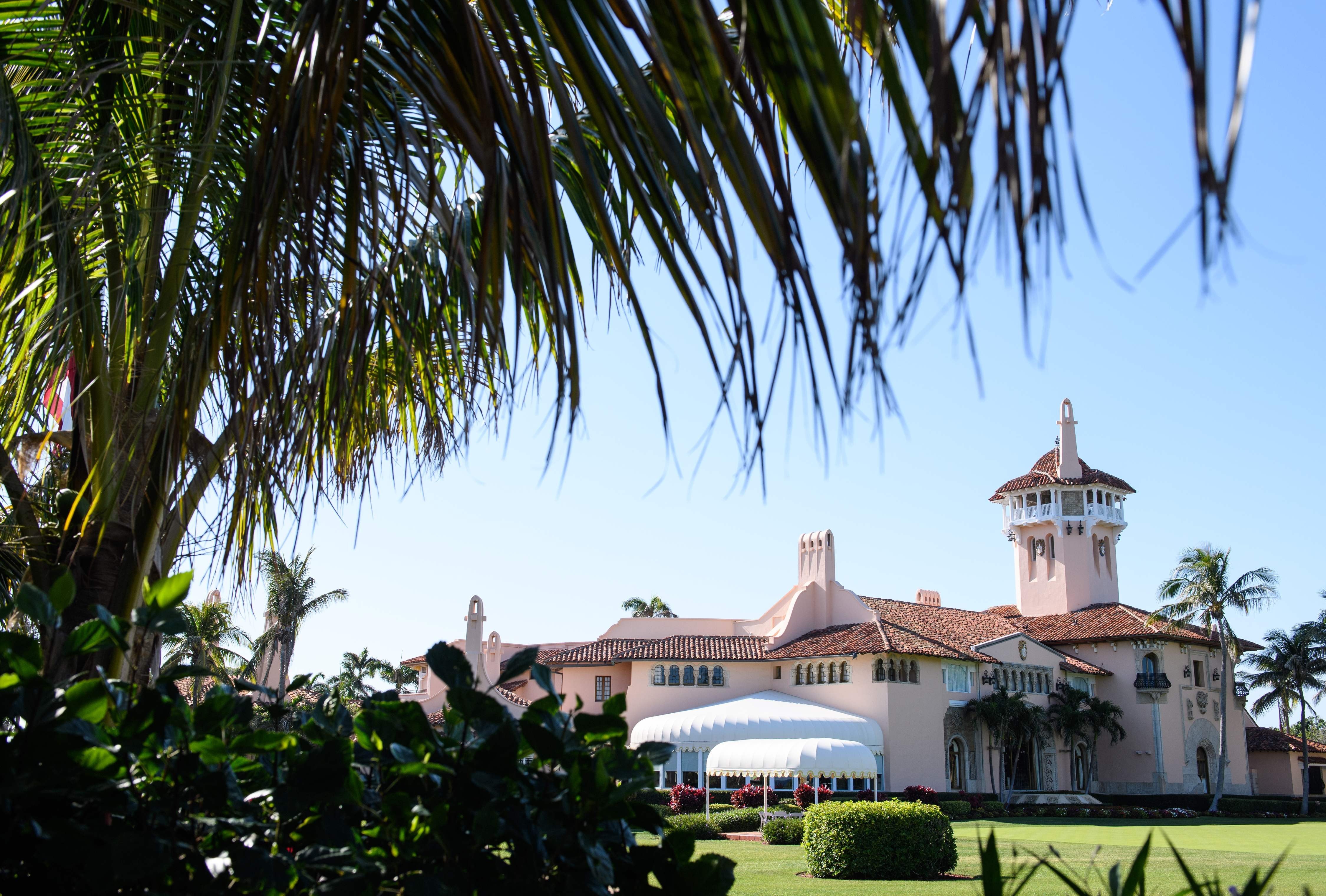 US President Donald Trump's Mar-a-Lago resort in Palm Beach, Florida. Photo: AFP