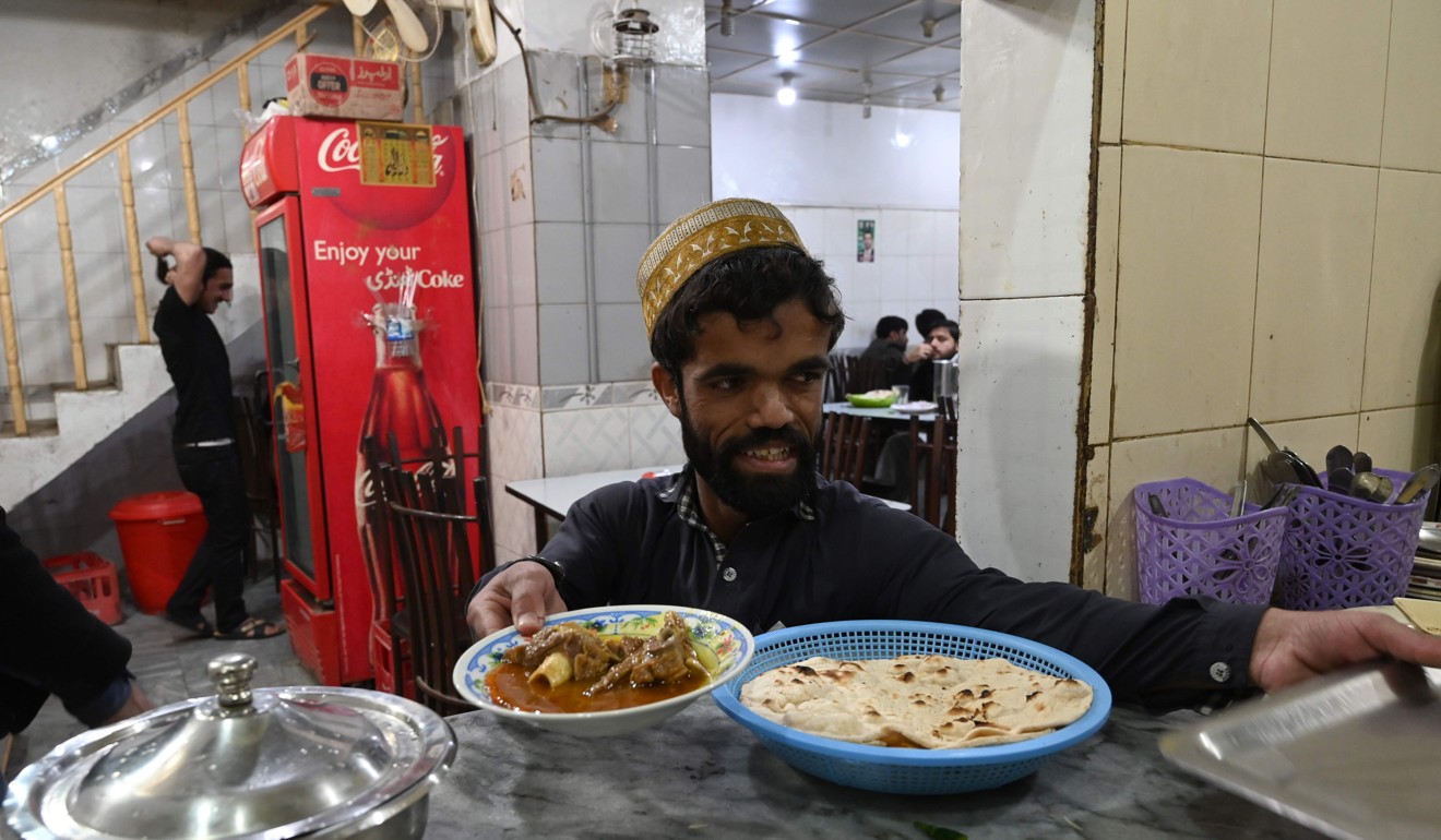 Khan’s fame has attracted more customers to the restaurant. Photo: AFP