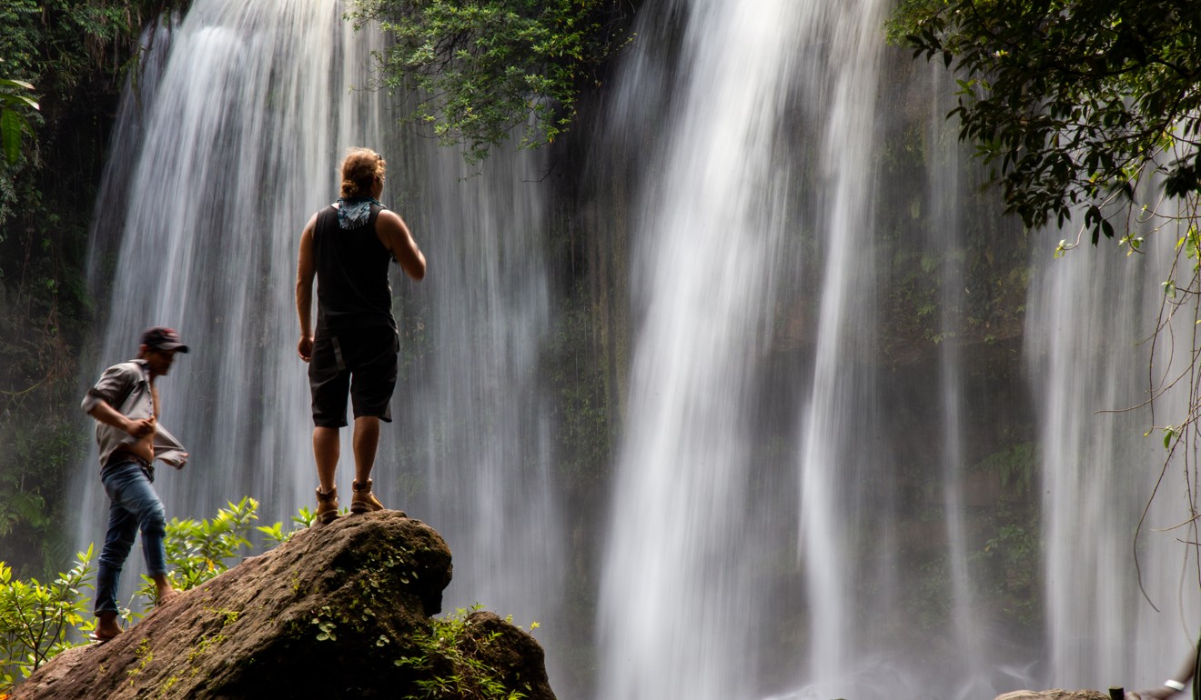 A waterfall on the Kulen Mountain Trail, Cambodia. Photo: Shutterstock