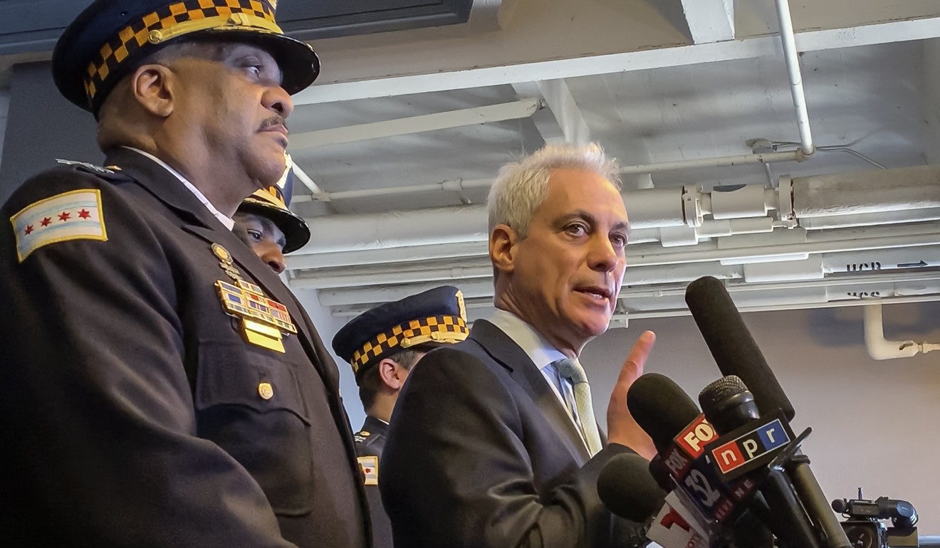 Outgoing Chicago Mayor Rahm Emanuel on March 26, 2019. Photo: AP