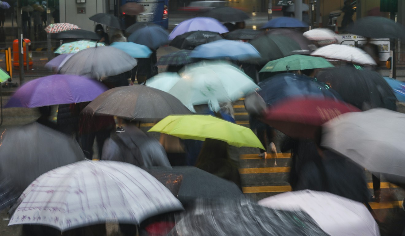Expect heavy rain on Tuesday, weather forecasters say. Photo: Xiaomei Chen